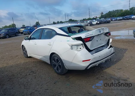 2020 Nissan Sentra Sv Xtronic Cvt z USA, uszkodzony, nr VIN 3N1AB8CV4LY236393
